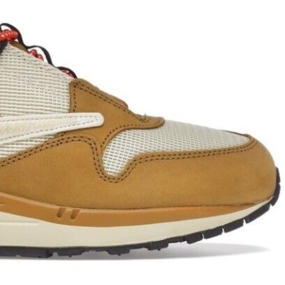 Nike Air Max 1 Travis Scott Cactus Jack Wheat Lemon Drop Mens Size 4.5 - Picture 4 of 16